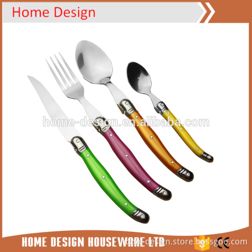 France best sale stainless steel laguiole knife set cutlery set